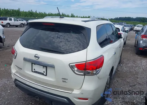 2014 Nissan Pathfinder Sl из США, поврежденный, VIN 5N1AR2MM1EC697442